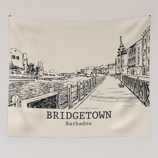 Item preview, Bridgetown - Barbados designed and sold by Lakeric Cityscapes.