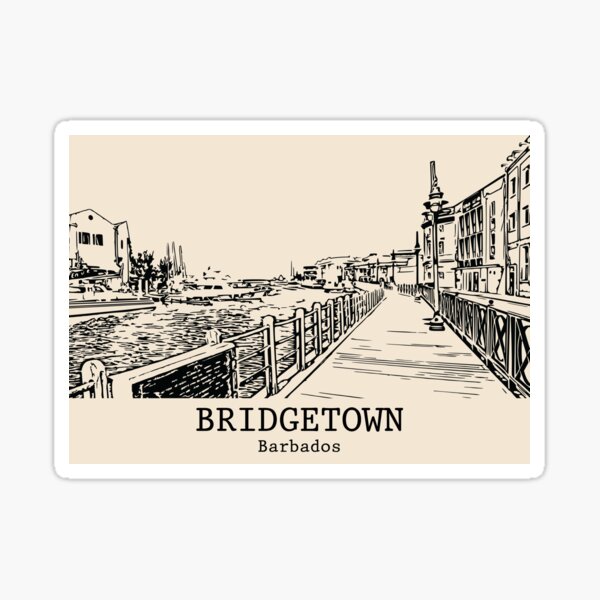 Item preview, Bridgetown - Barbados designed and sold by Lakeric.