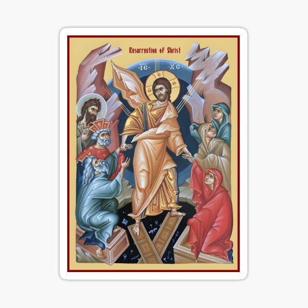 Item preview, Resurrection of Jesus Christ, Orthodox icon  designed and sold by orthodox-icon.