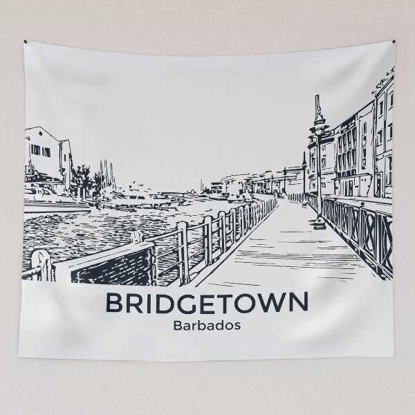 Item preview, Bridgetown - Barbados designed and sold by Lakeric Cityscapes.