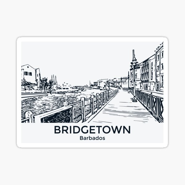 Item preview, Bridgetown - Barbados designed and sold by Lakeric.