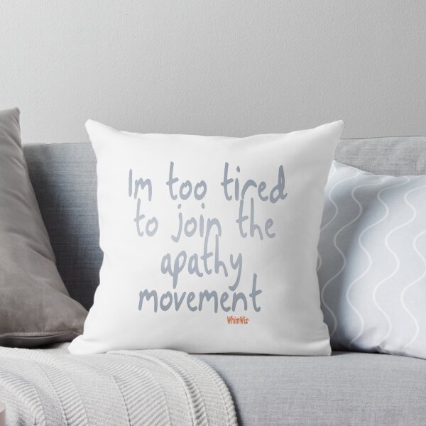 Item preview, Join the apathy movement designed and sold by WhimWiz.