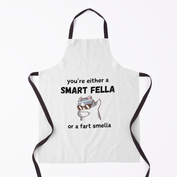 Item preview, you're either a smart fella or a fart smella cat, designed and sold by Matrixstore.