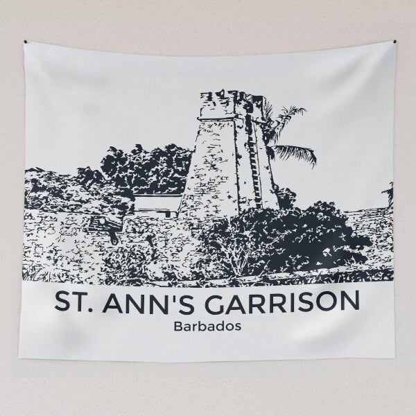 Item preview, St. Ann's Garrison - Barbados designed and sold by Lakeric Cityscapes.