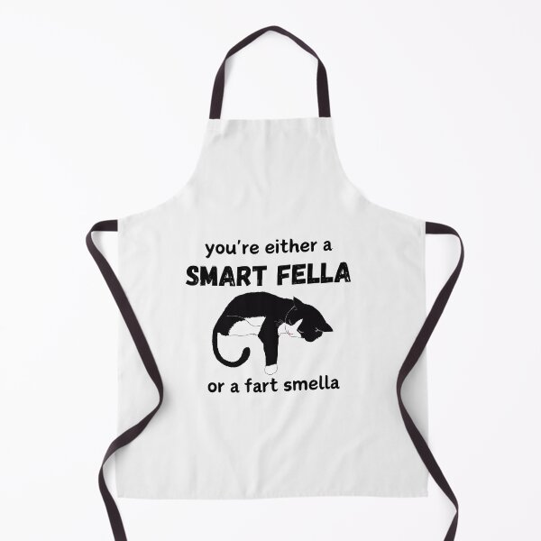 Item preview, you're either a smart fella or a fart smella cat, designed and sold by Matrixstore.