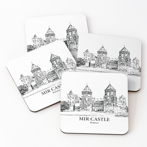 Item preview, Mir Castle - Belarus designed and sold by Lakeric Cityscapes.