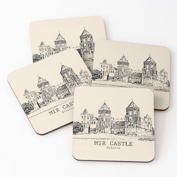 Item preview, Mir Castle - Belarus designed and sold by Lakeric Cityscapes.
