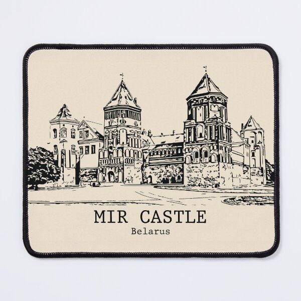 Item preview, Mir Castle - Belarus designed and sold by Lakeric Cityscapes.