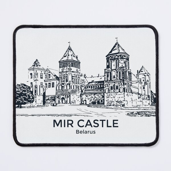 Item preview, Mir Castle - Belarus designed and sold by Lakeric Cityscapes.