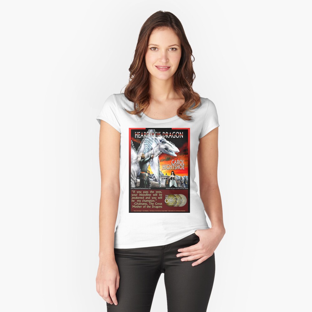 Item preview, Fitted Scoop T-Shirt designed and sold by SeelieStudios.