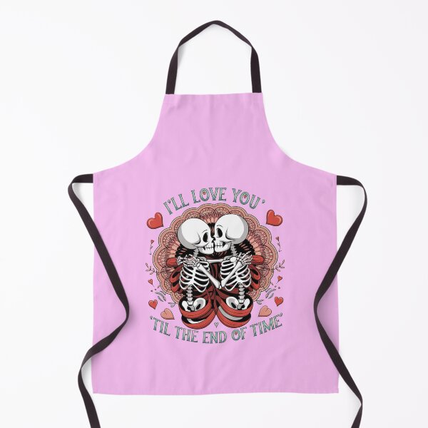 Item preview, "I’ll Love You ’Til the End of Time | Romantic Skeleton Love Art designed and sold by DEEPDesignsART.