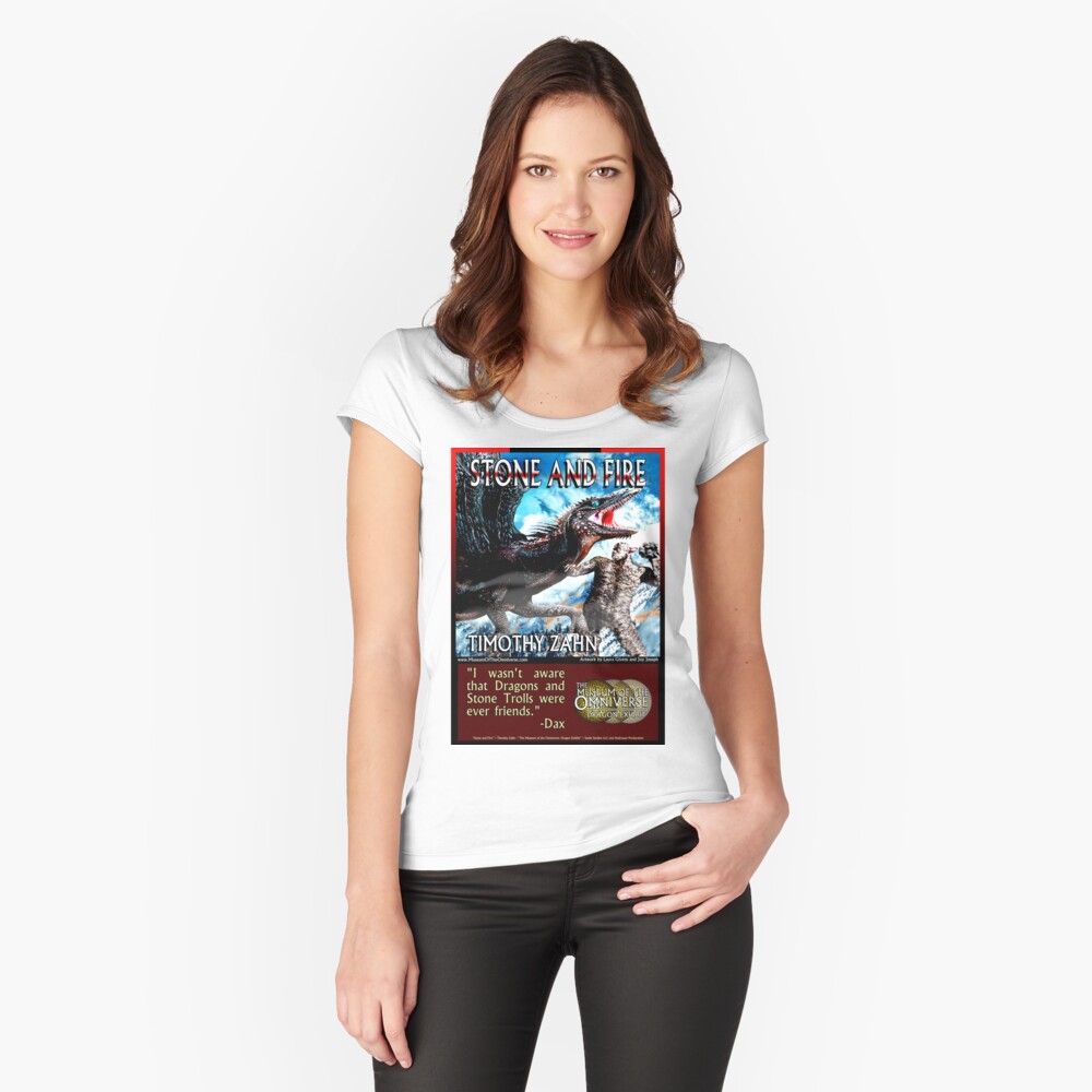 Item preview, Fitted Scoop T-Shirt designed and sold by SeelieStudios.