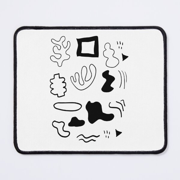 Item preview, Minimalist Abstract Decor: Black & White Line Art designed and sold by RM-Journey.