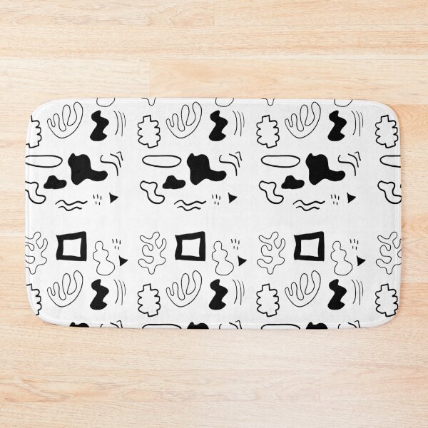 Item preview, Minimalist Abstract Decor: Black & White Line Art designed and sold by RM-Journey.