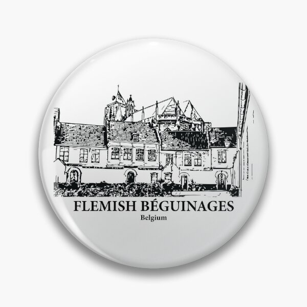 Item preview, Flemish Béguinages - Belgium designed and sold by Lakeric Cityscapes.