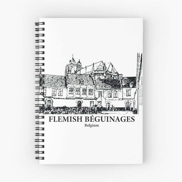 Item preview, Flemish Béguinages - Belgium designed and sold by Lakeric Cityscapes.