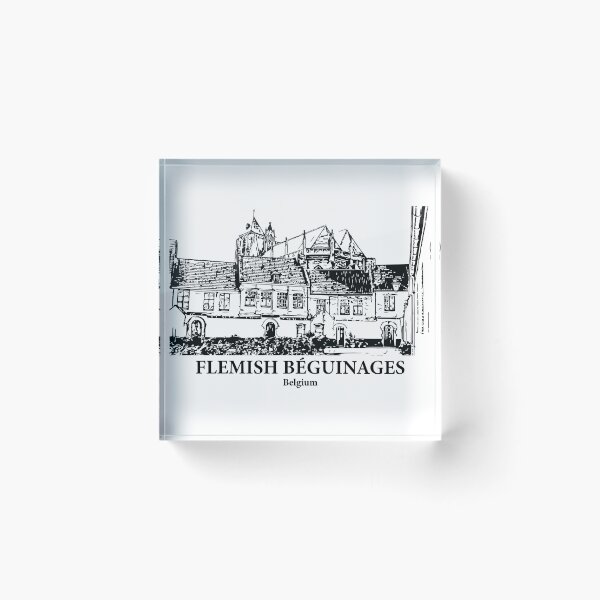 Item preview, Flemish Béguinages - Belgium designed and sold by Lakeric.