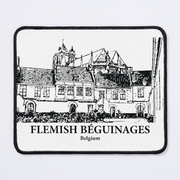 Item preview, Flemish Béguinages - Belgium designed and sold by Lakeric Cityscapes.