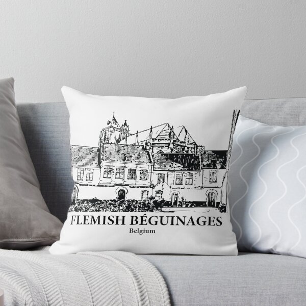 Item preview, Flemish Béguinages - Belgium designed and sold by Lakeric Cityscapes.