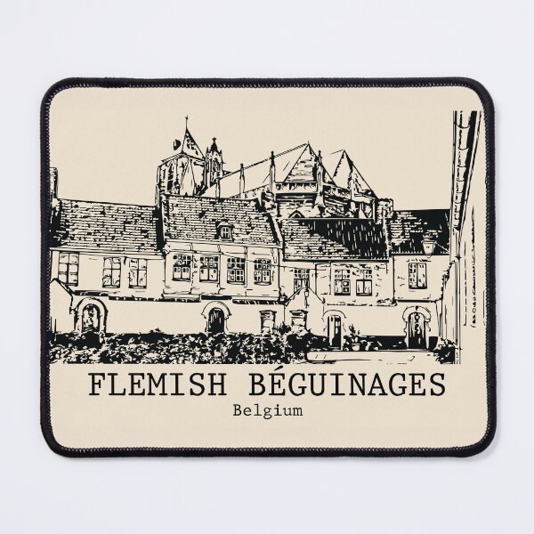 Item preview, Flemish Béguinages - Belgium designed and sold by Lakeric Cityscapes.