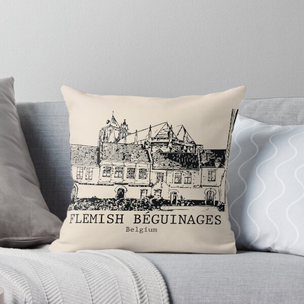 Item preview, Flemish Béguinages - Belgium designed and sold by Lakeric Cityscapes.