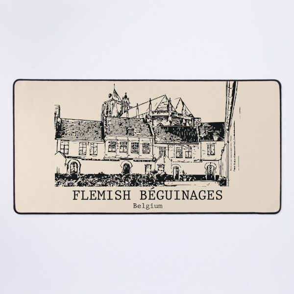 Item preview, Flemish Béguinages - Belgium designed and sold by Lakeric.