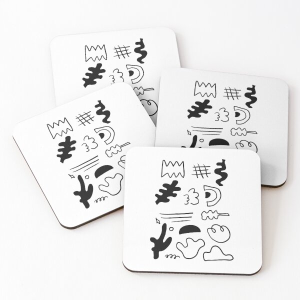 Item preview, Artful Simplicity: Abstract Decorative Line Drawings designed and sold by RM-Journey.