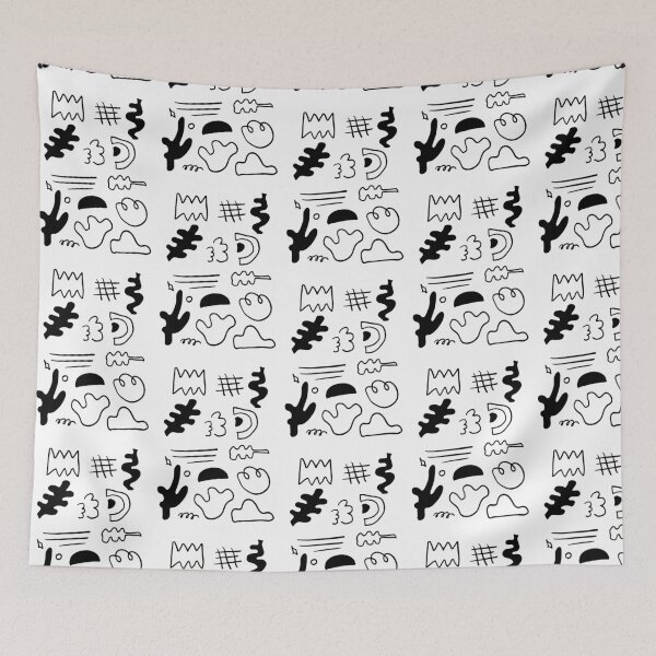 Item preview, Artful Simplicity: Abstract Decorative Line Drawings designed and sold by RM-Journey.