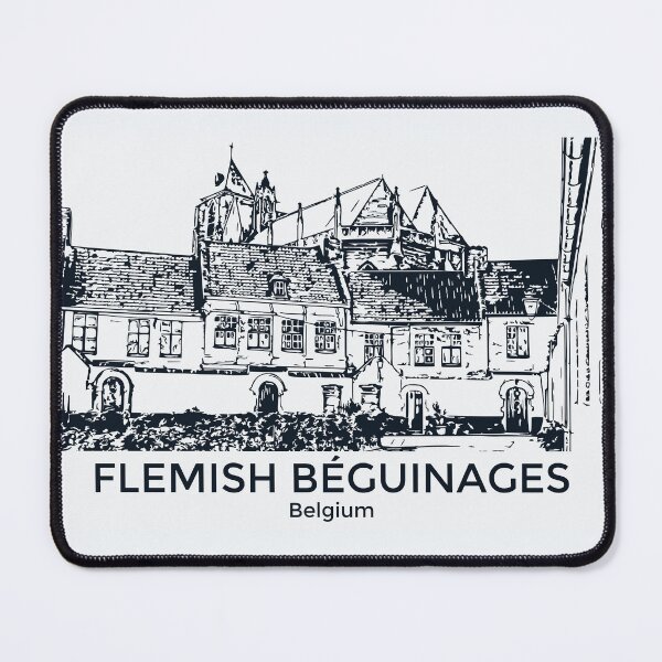 Item preview, Flemish Béguinages - Belgium designed and sold by Lakeric Cityscapes.