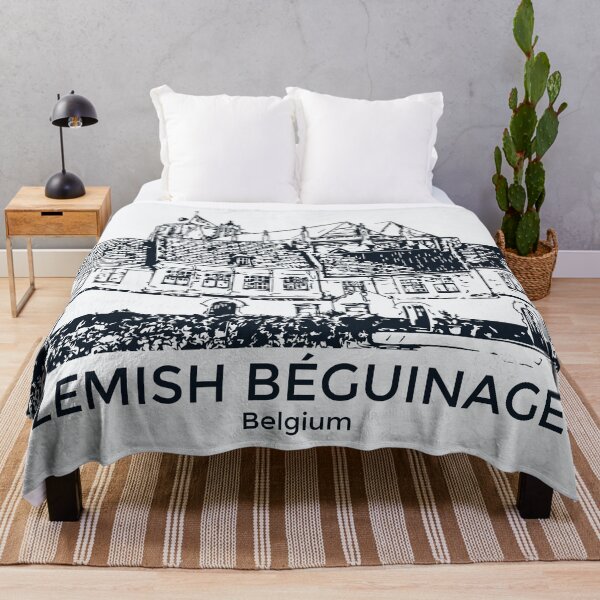 Item preview, Flemish Béguinages - Belgium designed and sold by Lakeric Cityscapes.