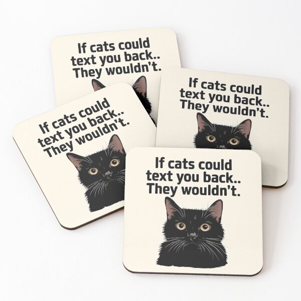 Item preview, If Cats Could Text Funny Cat Design designed and sold by Dream-Fab.