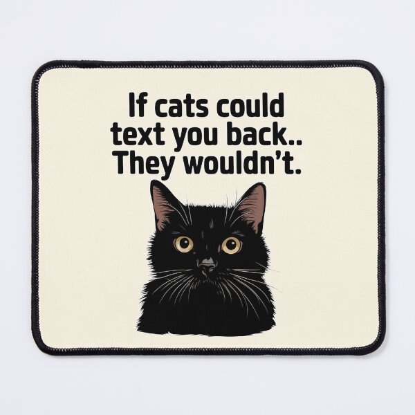 Item preview, If Cats Could Text Funny Cat Design designed and sold by Dream-Fab.