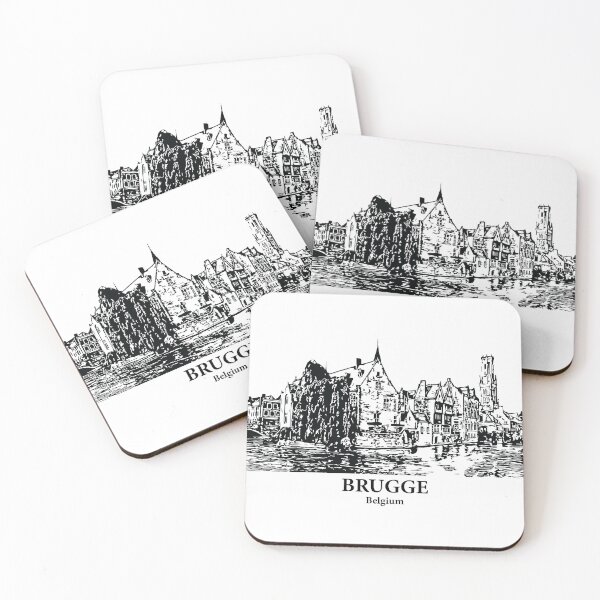 Item preview, Historic Centre of Brugge - Belgium designed and sold by Lakeric Cityscapes.