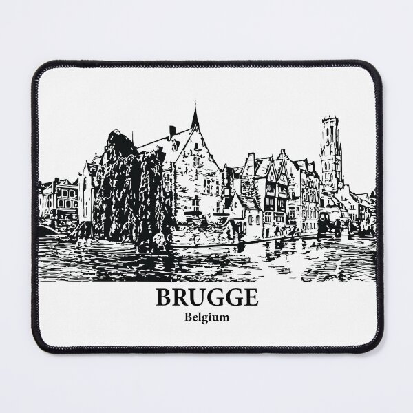 Item preview, Historic Centre of Brugge - Belgium designed and sold by Lakeric Cityscapes.