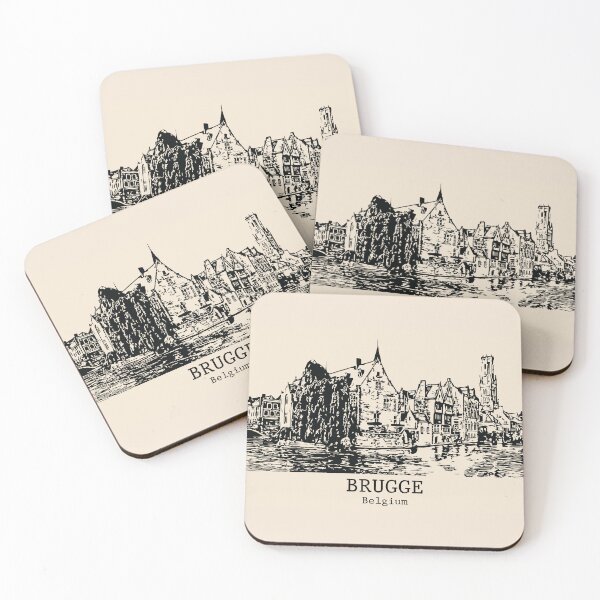 Item preview, Historic Centre of Brugge - Belgium designed and sold by Lakeric Cityscapes.
