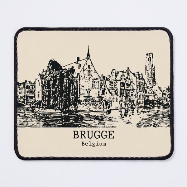 Item preview, Historic Centre of Brugge - Belgium designed and sold by Lakeric Cityscapes.