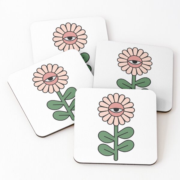 Aperçu de l'œuvre Fleur aux yeux | Fleur trippante | Fleur endormie créée et vendue par OrganicLights.
