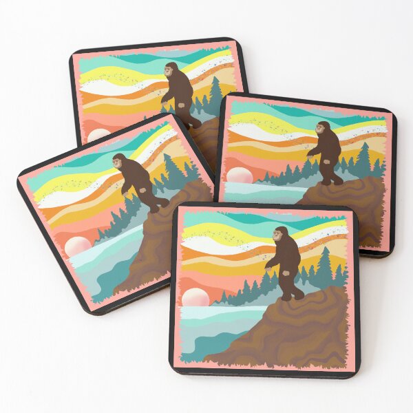 Item preview, Sunset Beach Sasquatch  designed and sold by starlabrady.