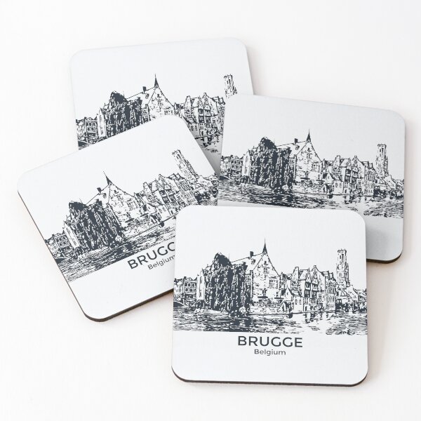 Item preview, Historic Centre of Brugge - Belgium designed and sold by Lakeric Cityscapes.