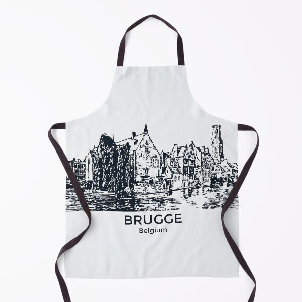Item preview, Historic Centre of Brugge - Belgium designed and sold by Lakeric Cityscapes.