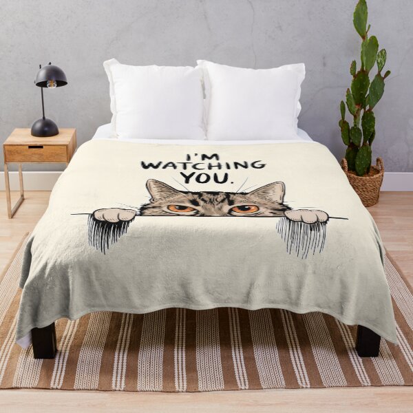 Item preview, I’m Watching You Funny Cat Design designed and sold by Dream-Fab.