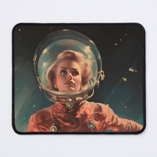 Item preview, 1950's Female Space Cadet designed and sold by OrganicLights.