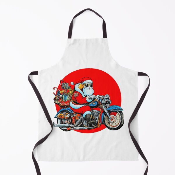 Item preview, Santa Claus Riding Motorcycle , Cool Christmas Biker Santa Graphic , Unique Holiday Outfit, Motorcycle Lover Gift designed and sold by Indyadizine.