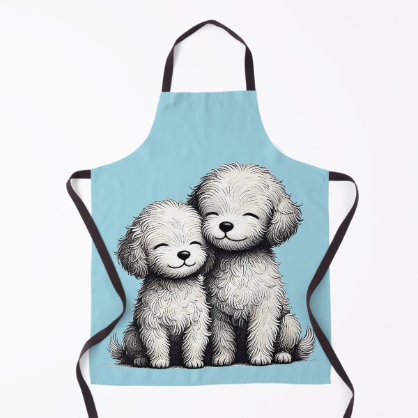 Item preview, Smiling Pup Duo - Joyful Companions designed and sold by TSQ.