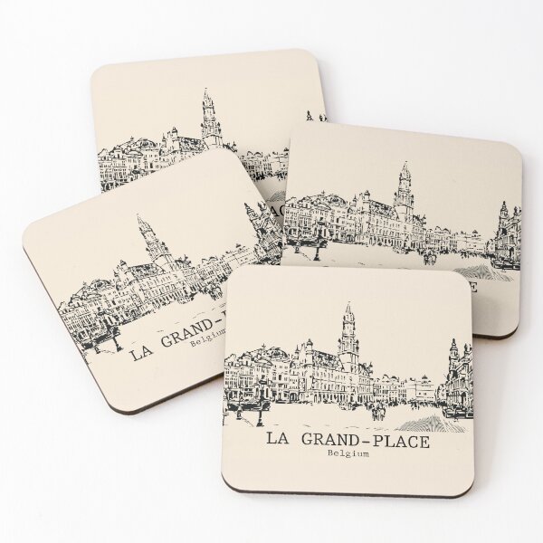 Item preview, La Grand-Place - Belgium designed and sold by Lakeric Cityscapes.