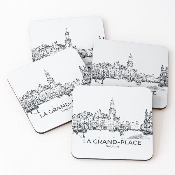 Item preview, La Grand-Place - Belgium designed and sold by Lakeric Cityscapes.