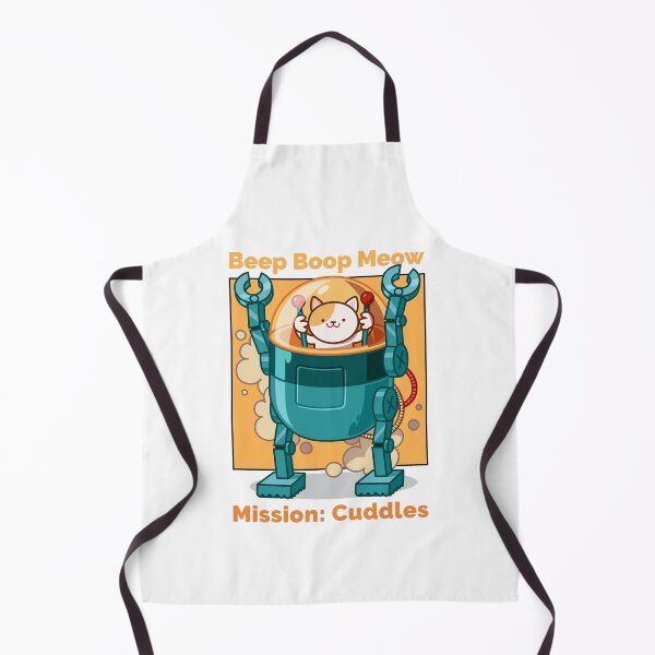 Item preview, Beep Boop Meow Mission Cuddles Robotic Kitten T-Shirt designed and sold by AyshaTj.