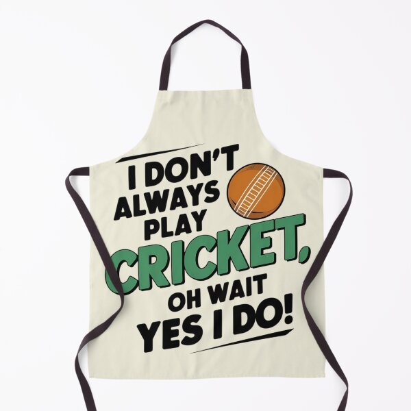 Item preview, I Don't Always Play Cricket, Oh Wait Yes I Do! designed and sold by Jollys-ArtShop.