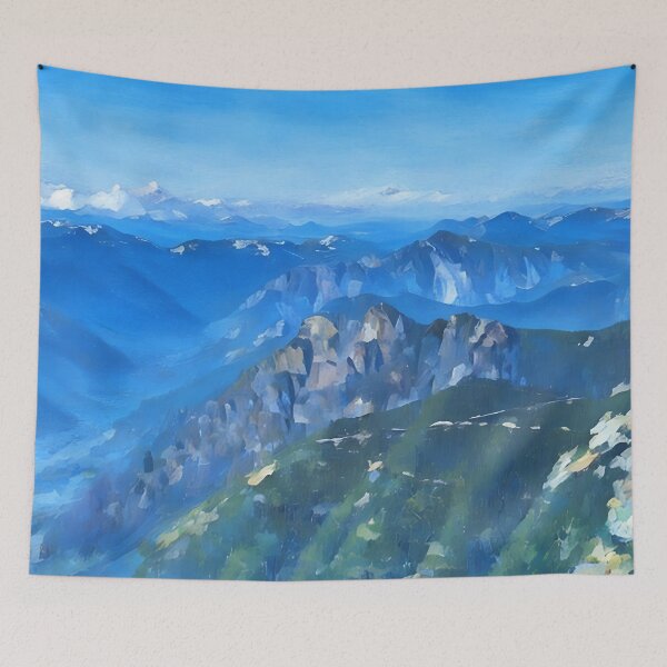 Item preview, Amazing Cascade Mountain View (Impressionist) designed and sold by flyscenicair.