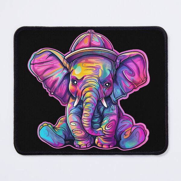 Item preview, COLORFUL ELEPHANT VIBES designed and sold by RoadTripWear.